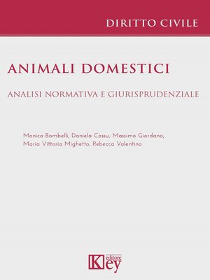 cover image of Animali domestici